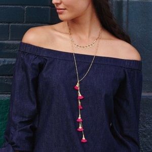 Eden Tassel Lariat Necklace